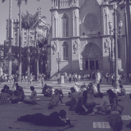 Praça da Sé em São Paulo